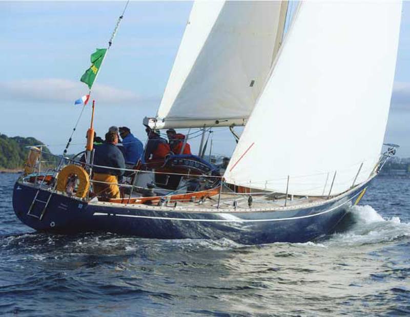 Pinta-M, owned by Aste Blei, from the Netherlands. One of the first entrants for 2008 Rolex Sydney Hobart Yacht Race
