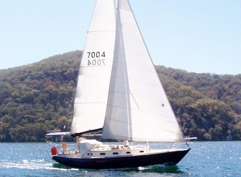 Nick Cannar is undaunted about skippering the smallest boat - Wilparina - in this year's Rolex Sydney Hobart. Image supplied by yacht owner