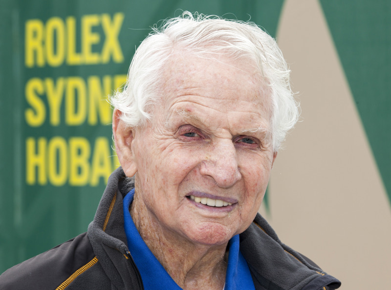 Sid Fisher
RAGAMUFFIN 100, Sail No: SYD100, Bow No: 100, Owner: Syd Fischer, Skipper: Syd Fischer, Design: Elliott 100, LOA (m): 30.48, State: VIC