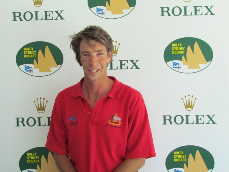 Brad Kellett, sailing master Brindabella