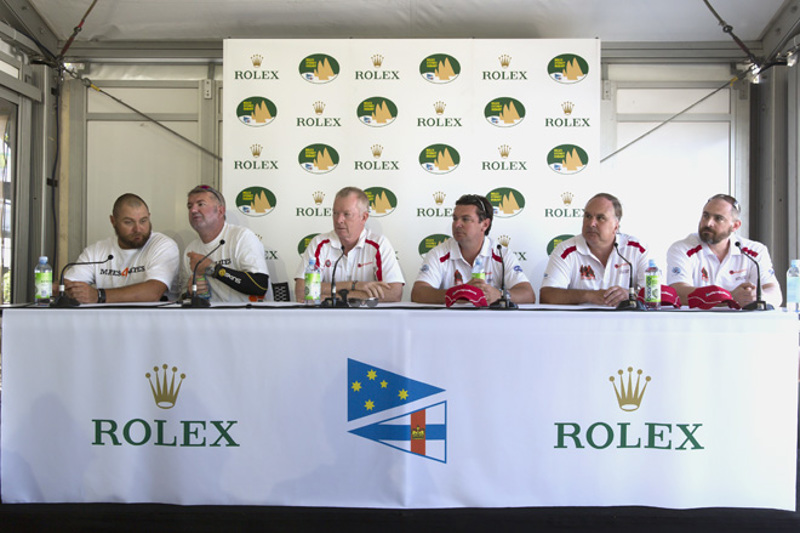 RSHYR Press Conference.  Soldiers Setting Sail to Hobart.  See names at bottom of release