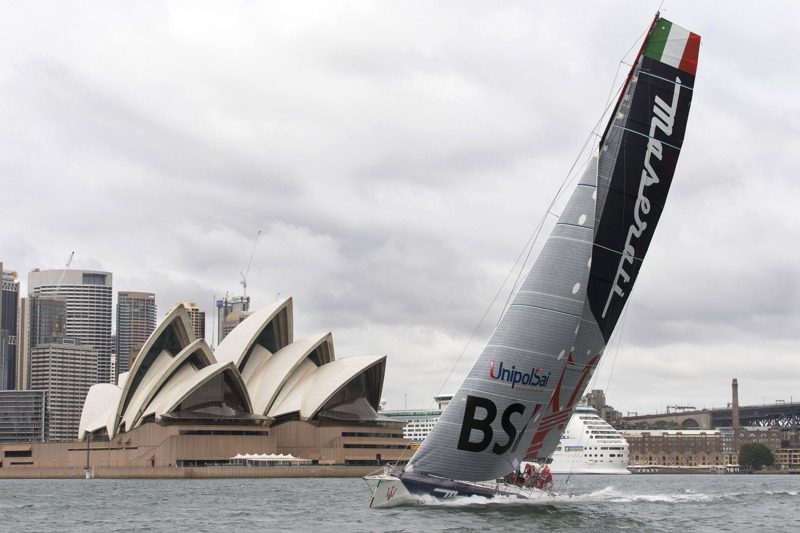 Giovanni Soldini's Maserati VOR 70 in Sydney02/12/2015ph. Andrea Francolini