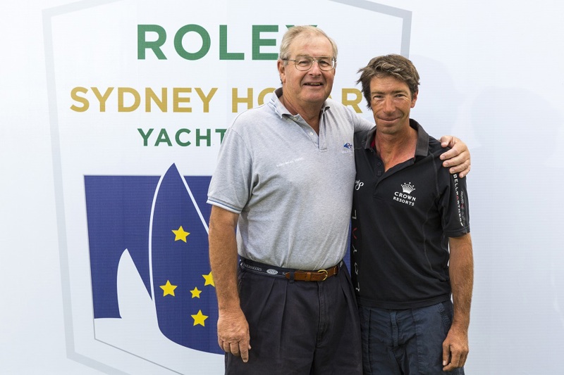 David and Brad Kellett on eve of Brad’s 25 Hobarts