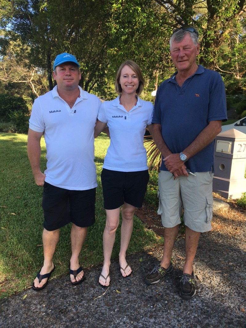 Shaun McKnight, Erin McKnight and Doug Cameron