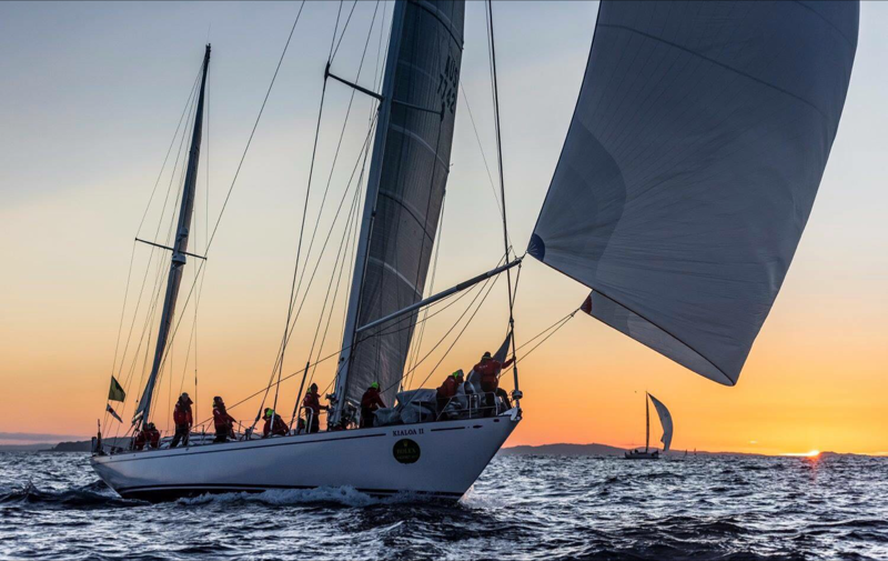 Kialoa II in the Rolex Fastnet Race 2017