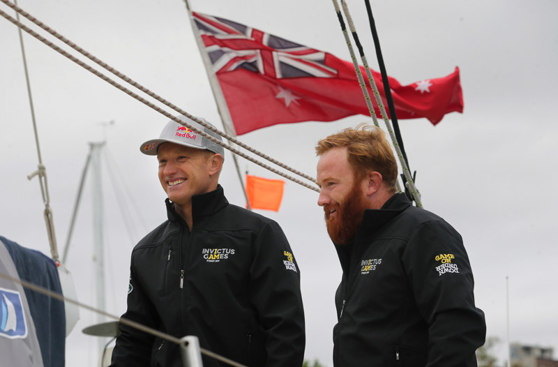 James and Tom Spithill