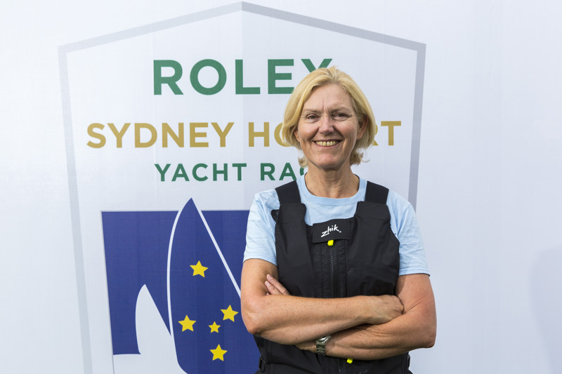Vanessa Dudley at the CYCA pre Rolex Sydney Hobart 2016