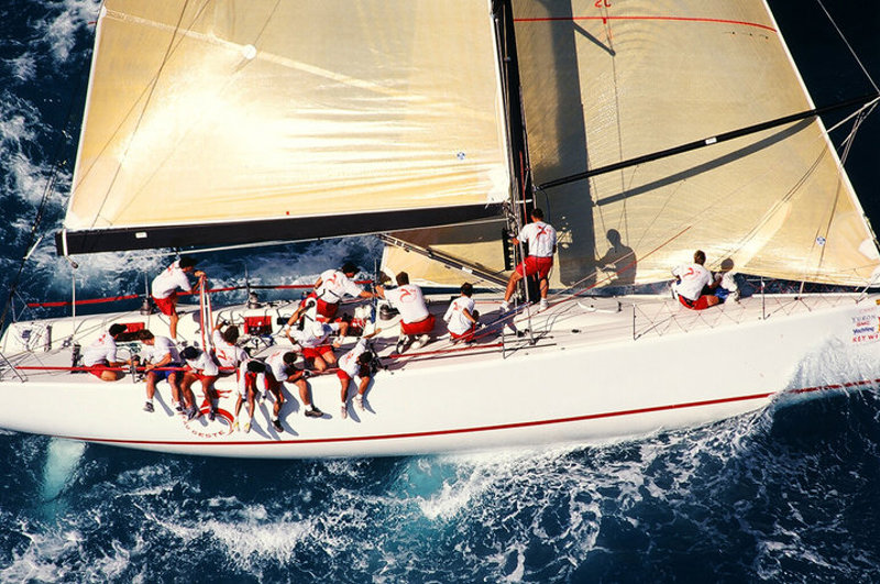 Beau Geste (Farr 49) - winner 1997 Sydney Hobart - Key West Race Week - Gavin Brady - CYCA Archives