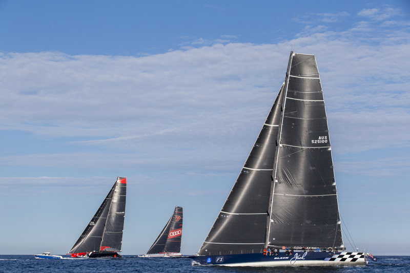WILD OATS XI, BLACK JACK, COMANCHE