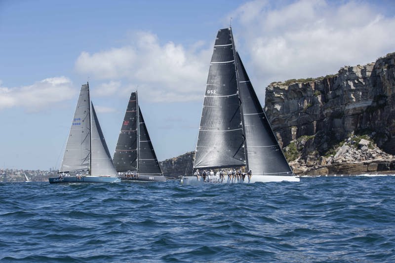 The TP52 contingent, Gweilo, Ichi Ban and Celestial