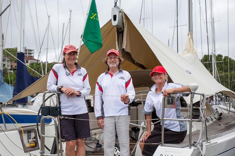 Wax Lyrical's Dinah Eagle, Les Goodridge and Julia Owens