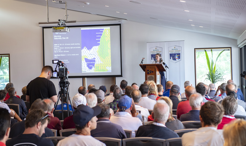 Rolex Sydney Hobart 2019 - Race Day Weather Briefing