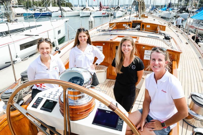 2020 Rolex Sydney Hobart Yacht Race Women's press conference at Cruising Yacht Club of Australia