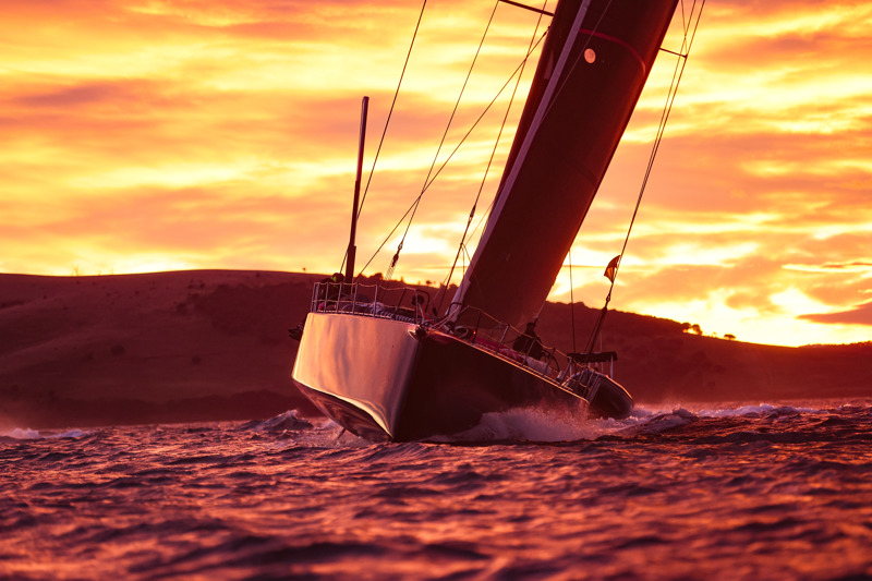 Wild Thing 100 approaching the finish line.   Image: CYCA | Salty Dingo