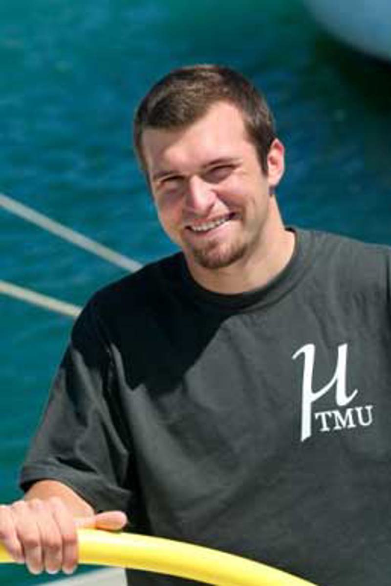 TMU skipper Chris Lewin