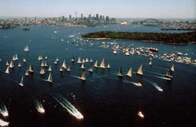 Sydney Hobart Start 2000