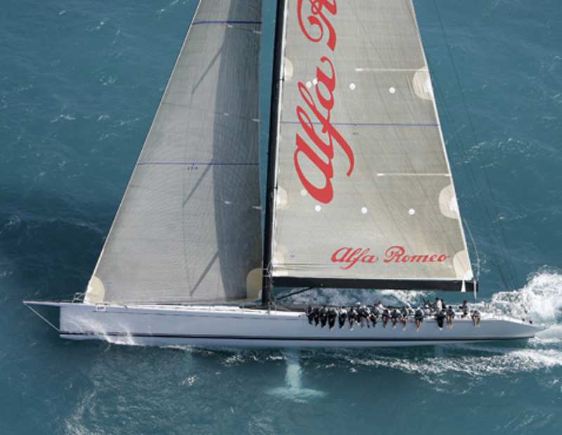 Neville Crichton's Alfa Romeo made its debut at Hamilton Island Race Week