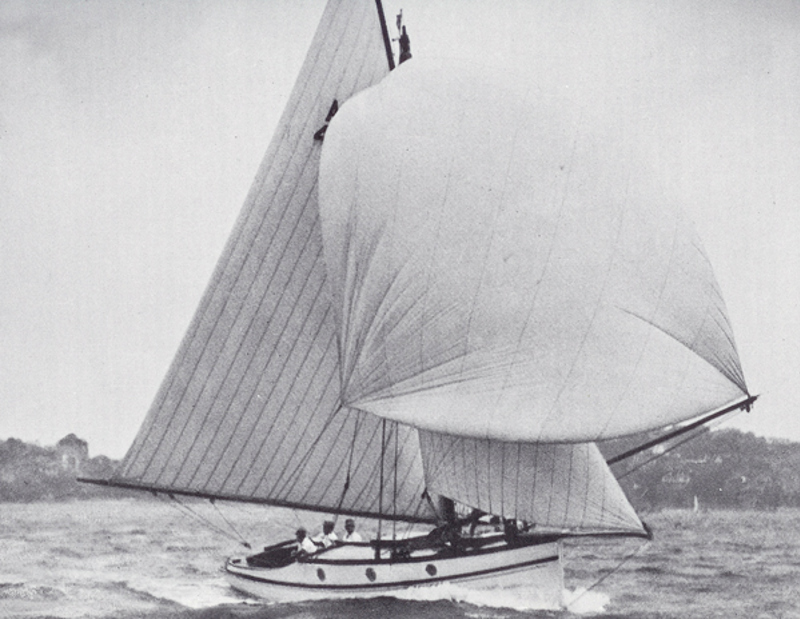 Sean Langman has applied to enter the 2006 Rolex Sydney Hobart with his gaff rigged yacht Maluka