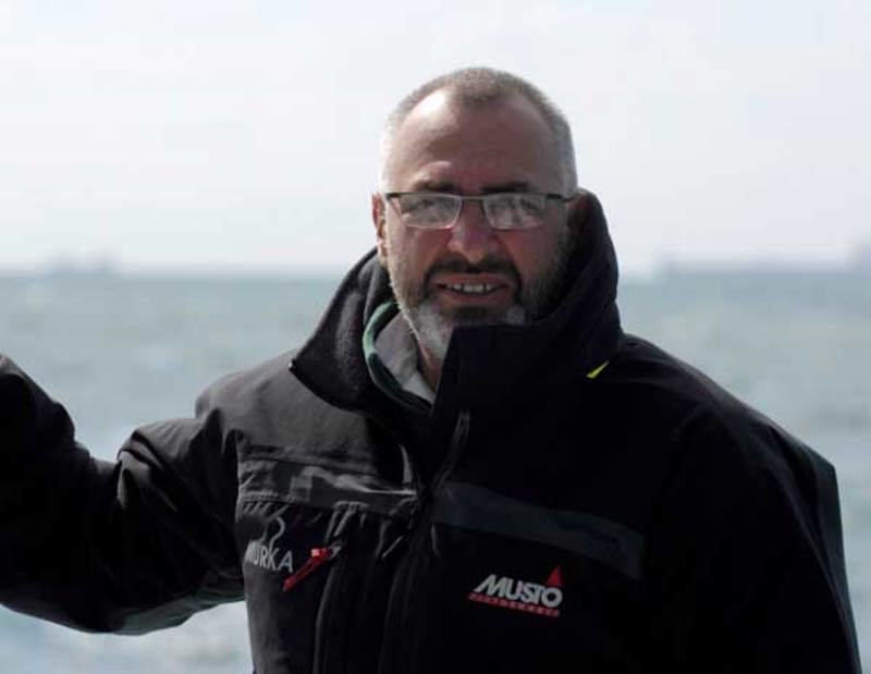 Mikhail Muratov - Co-skipper of VAMP and well-known Russian Dragon Sailor