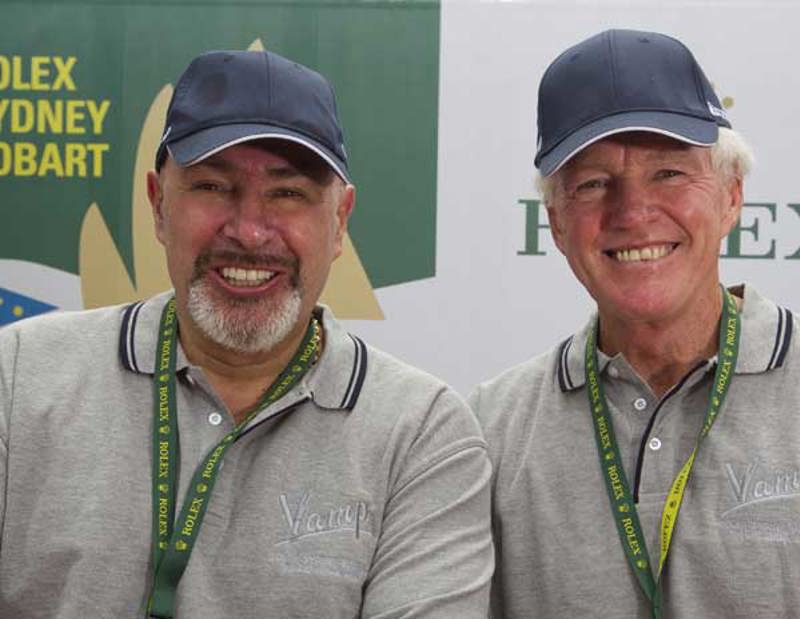 Mikhail Muratov and Roger Hickman, Co-skippers Vamp