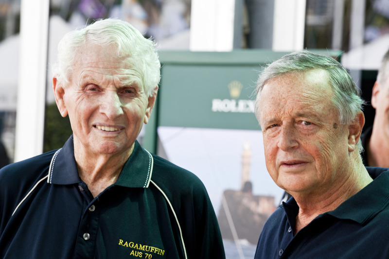 Syd Fischer and Tony Ellis will sail their 40th Rolex Sydney Hobart together this year